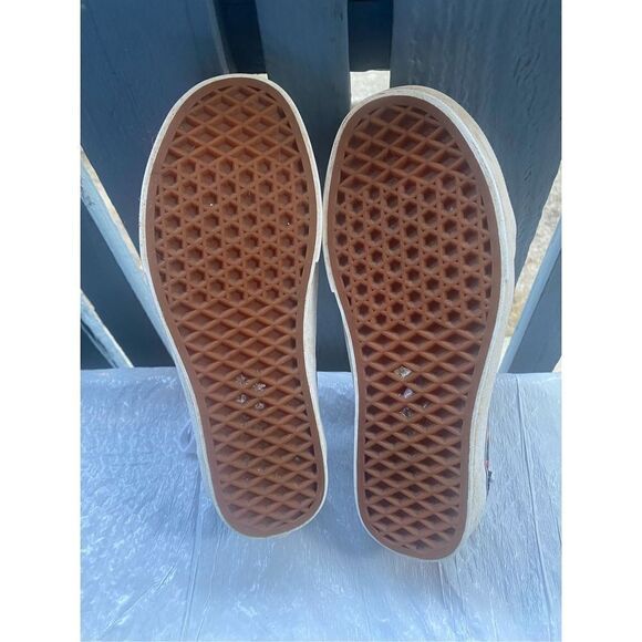 Vans Women’s Old Skool Rose Leopard Check Multicolor Sz 7 US - Picture 3 of 9